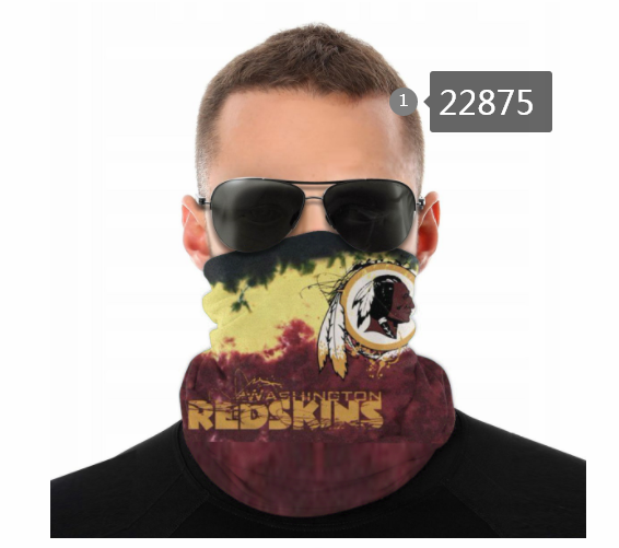 2021 NFL Washington Redskins #53 Dust mask with filter->nfl dust mask->Sports Accessory